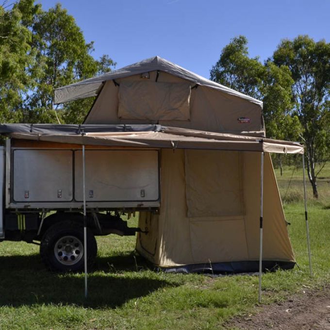 Deluxe Roof Top Tent (with Change Room)